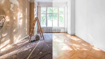 REFORMA DE PISO ANTES Y DESPUES