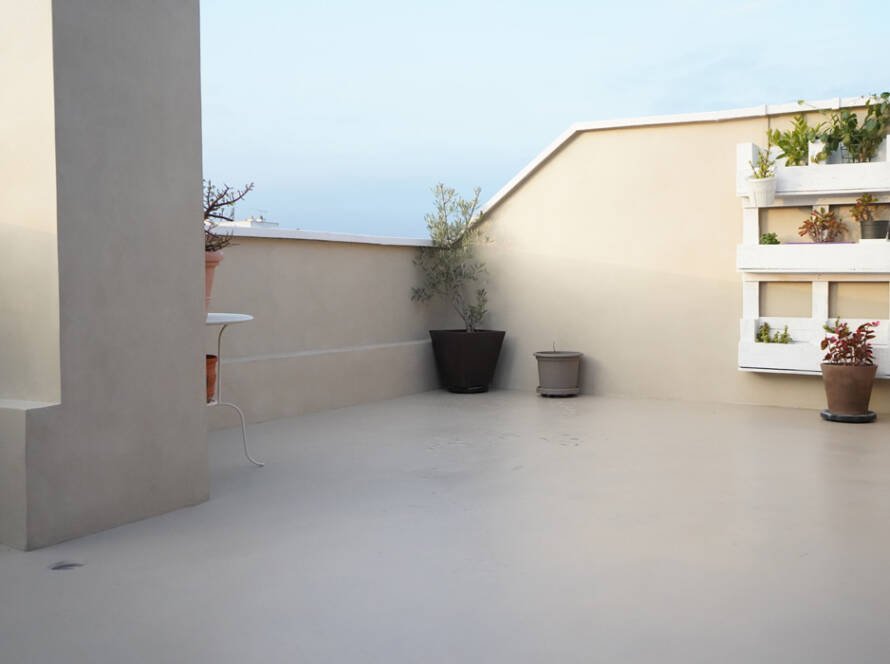 revestimiento pared exterior sin obra - con microcemento